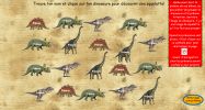 Page de présences dinosaures ActivInspire
