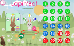 Lapin bot cap ecran