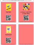 Codes QR super-héros