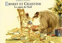 Ernest et Célestine le sapin de Noël