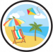Thème à TIC sur l'été, la fin de l'année et les vacances