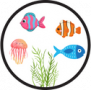 Thème à TIC sur les poissons et le monde marin