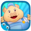Appli-livre Les trois petits cochons
