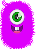 image monstre mauve